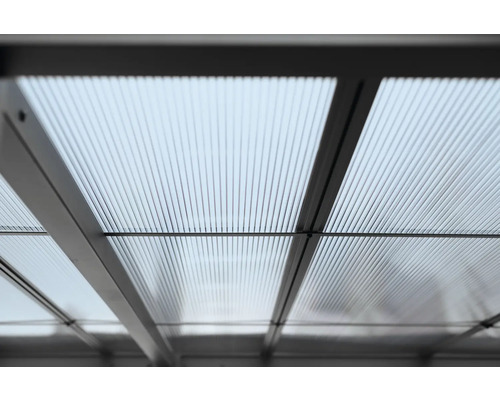 Einzelcarport Konsta 15 m² 297 x 492 cm anthrazit – Bild 4