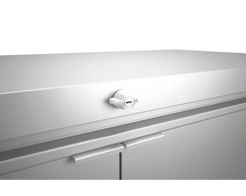 HighBoard Biohort Gr 200, 200 x 84 x 127 cm, dunkelgrau-metallic – Bild 4