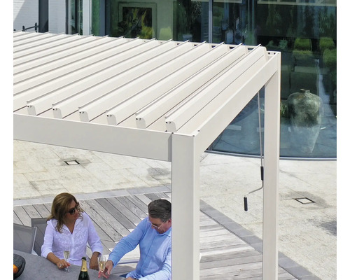 Mirador Pergola Deluxe 111 3x4 300 x 400 cm grau – Bild 4