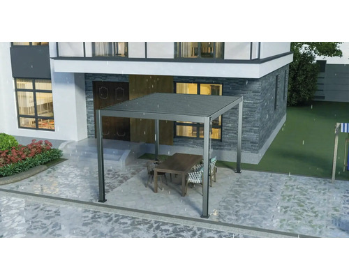 Mirador Pergola Deluxe 111 3x4 300 x 400 cm grau – Bild 3