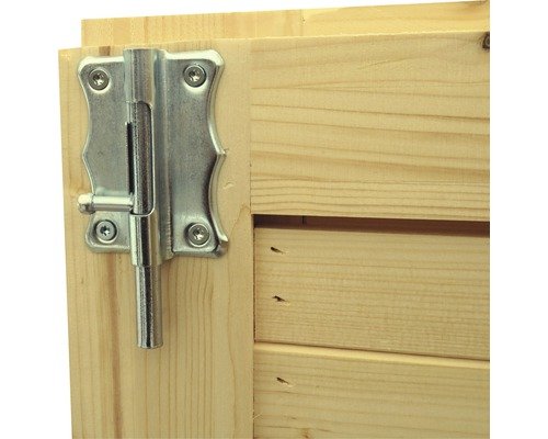 Gartenschrank Fahrradgarage Mülltonnenbox Bertilo Multi Box 3 Holz 200 x 82 x 163 cm hellgrau – Bild 4