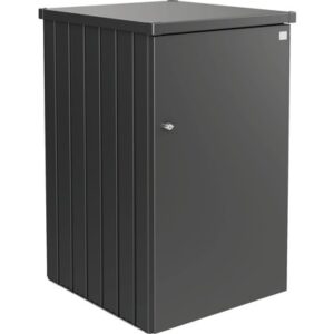 Mülltonnenbox Biohort Alex Variante 3 Metall 80 x 88 x 129 cm dunkelgrau